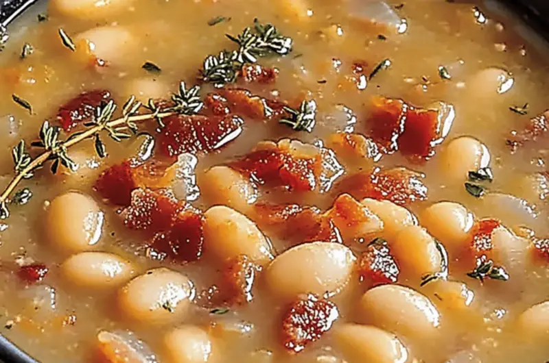 Bean with Bacon Soup