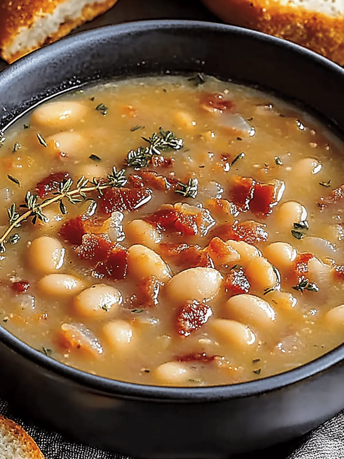 Bean with Bacon Soup