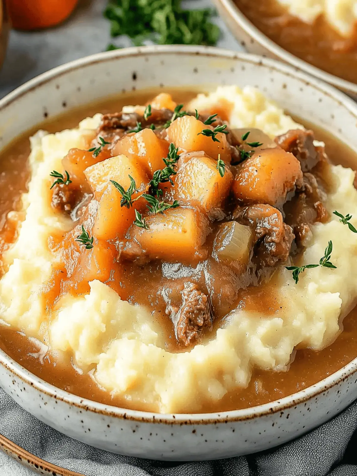 Fall Apple Cider Stew Mash