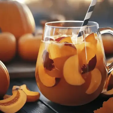 Pumpkin Spice Fireball Sangria