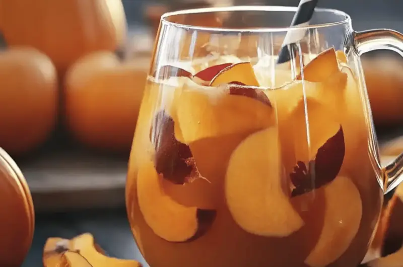Pumpkin Spice Fireball Sangria