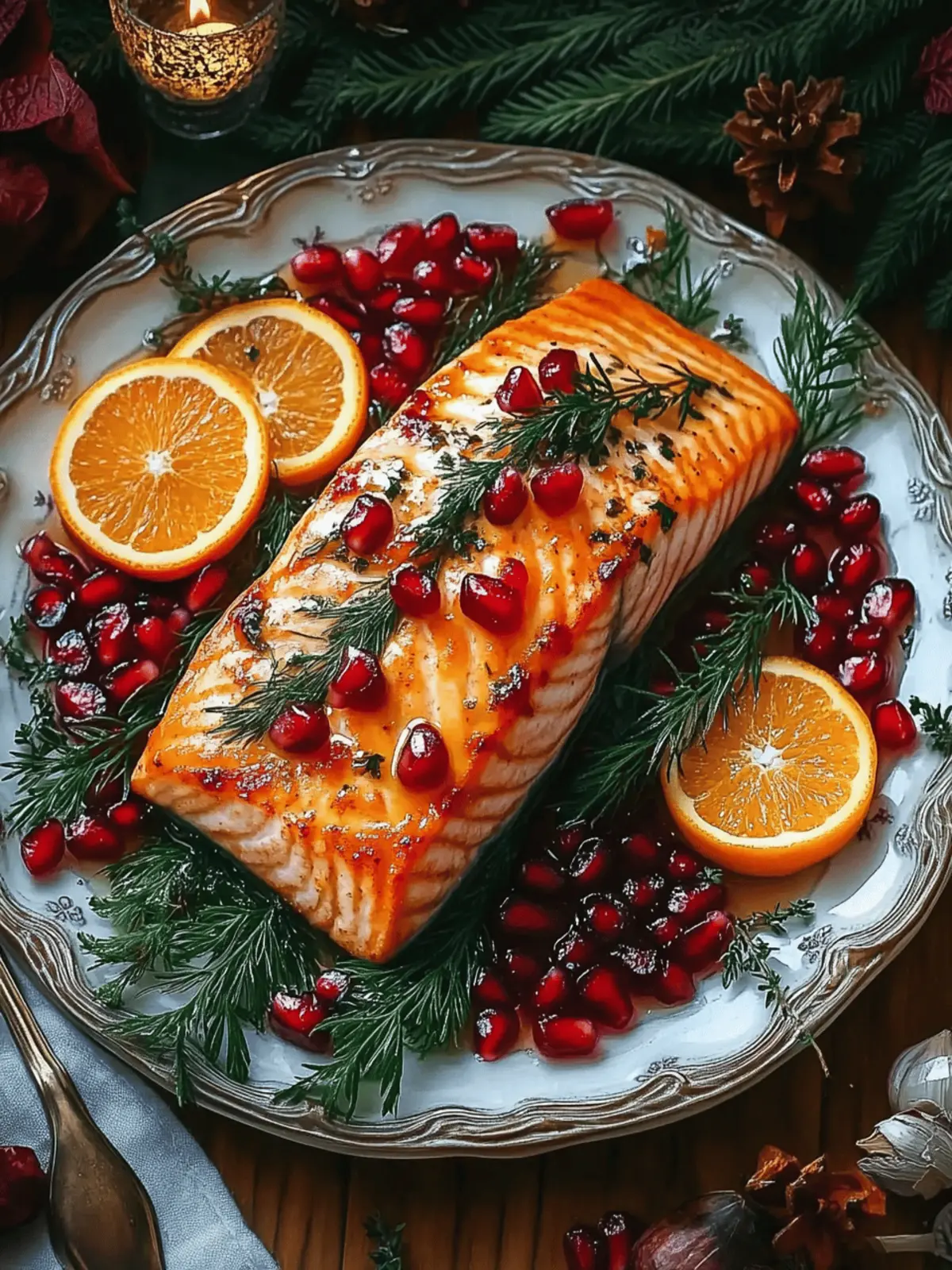 Pomegranate and Orange Glazed Salmon for Festive Flavor! 3 Pomegranate and Orange Glazed Salmon