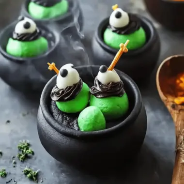 Spellbinding Cauldron Cookies