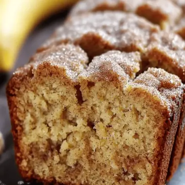 Snickerdoodle Banana Bread
