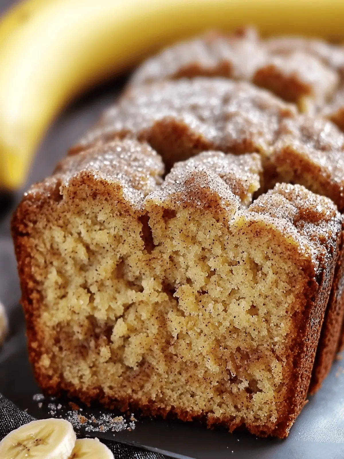 Snickerdoodle Banana Bread