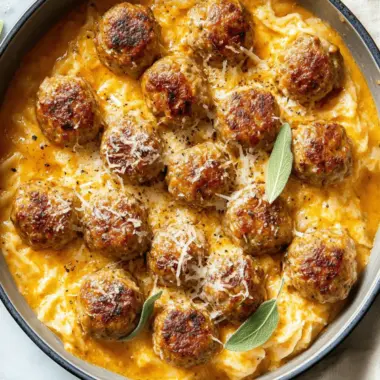 Sage Turkey Meatballs