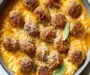 Savor Sage Turkey Meatballs with Creamy Pumpkin Orzo Delight