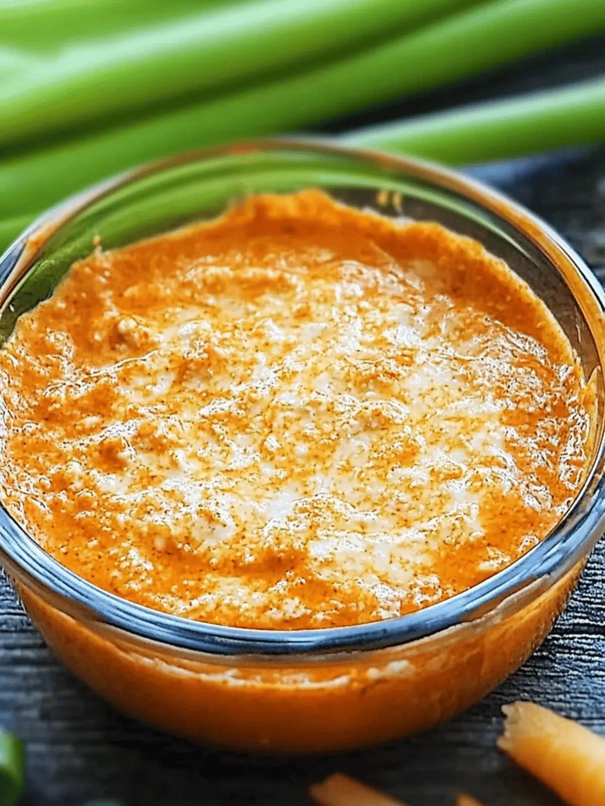 Keto Buffalo Chicken Dip