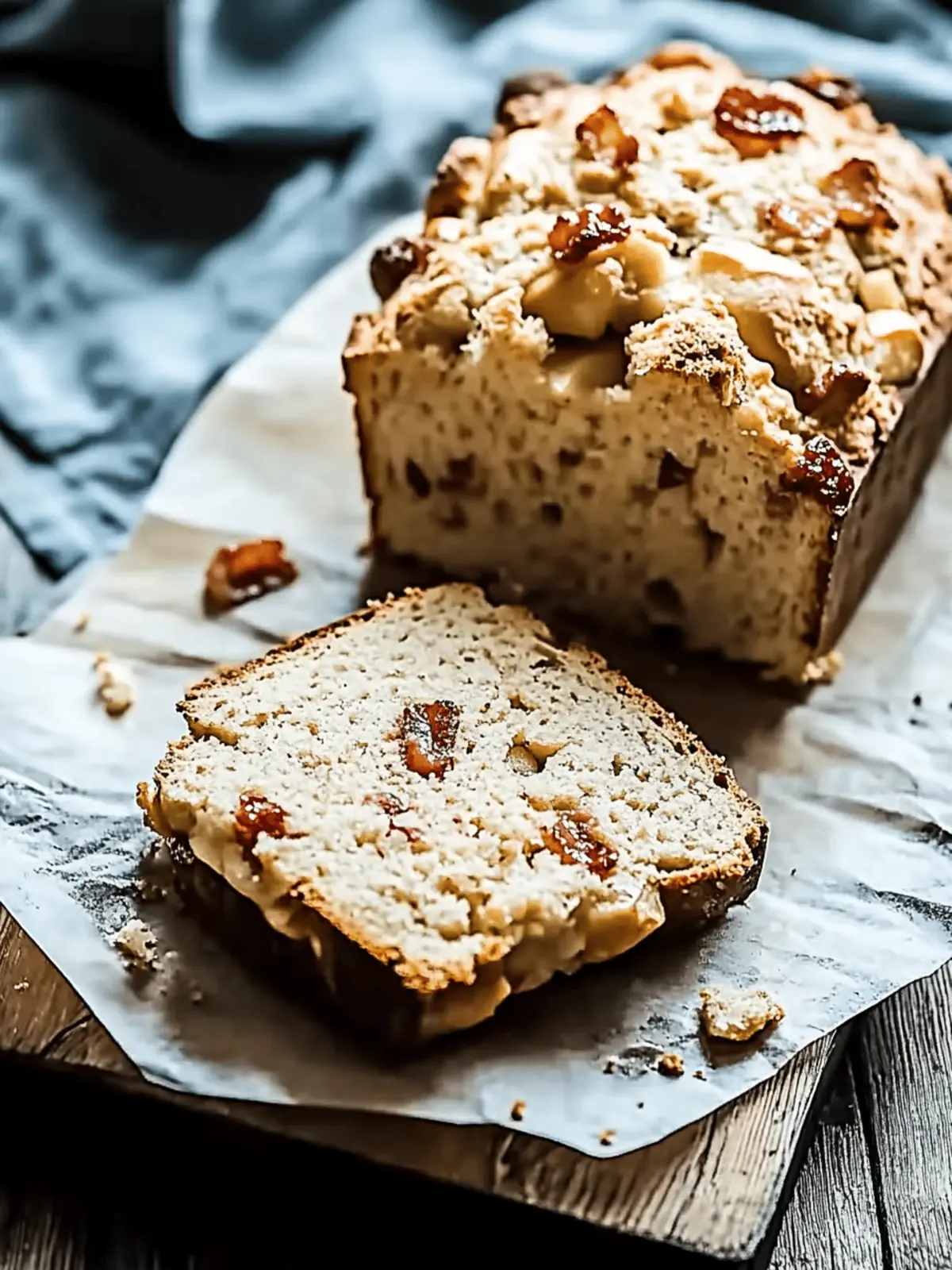Apple Bacon Beer Bread