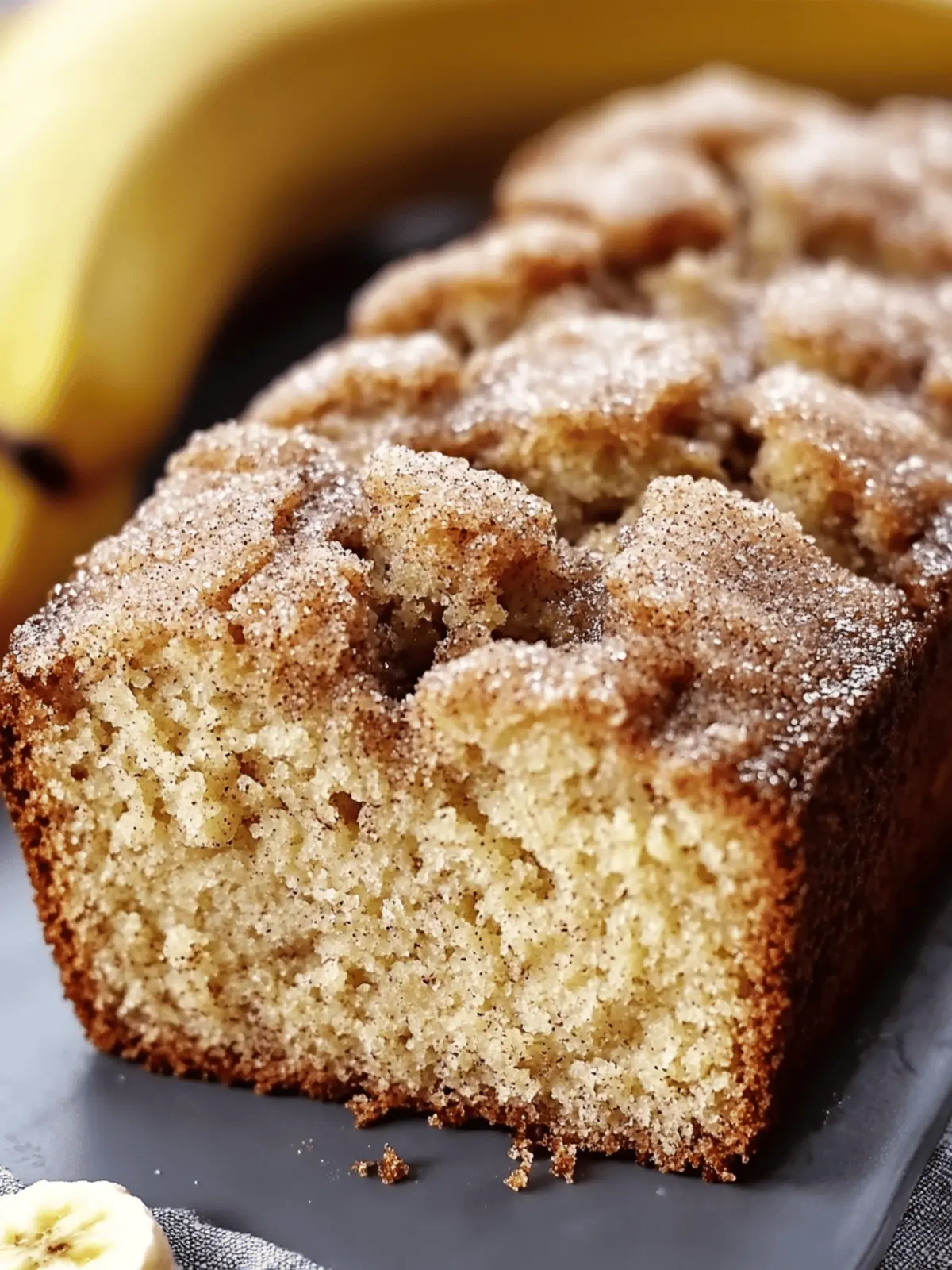 Snickerdoodle Banana Bread