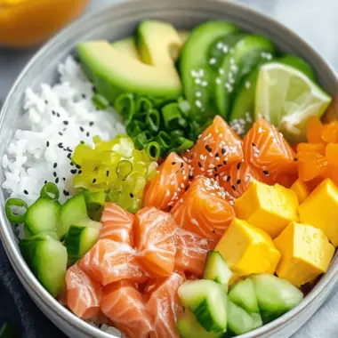 Salmon Poke Bowl