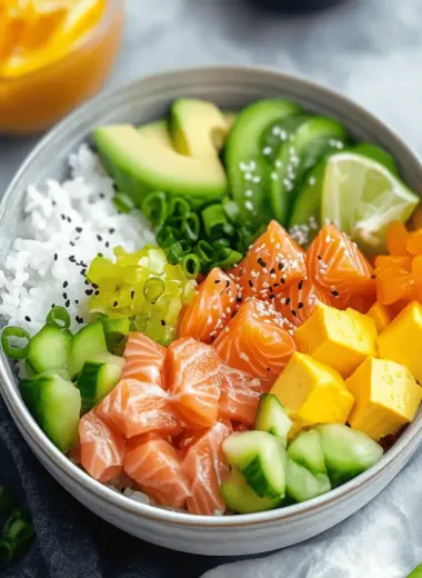 Salmon Poke Bowl