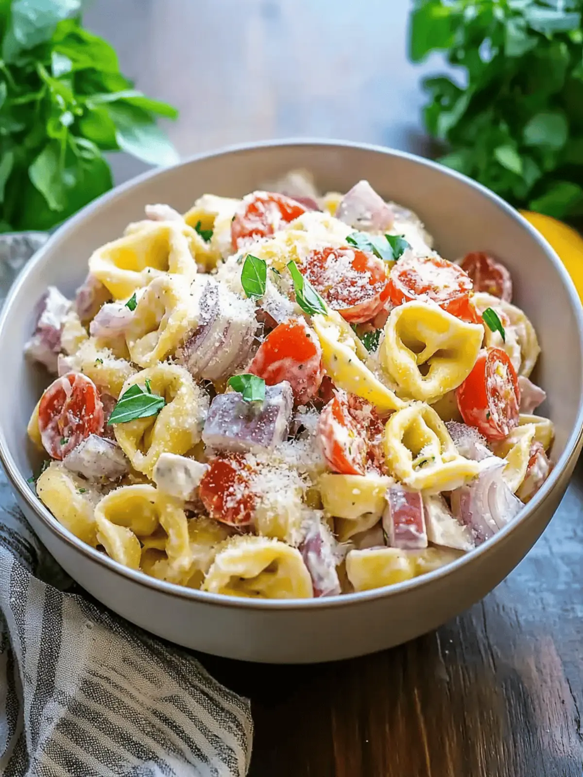 Fresh Grinder Tortellini Salad Perfect for Summer Gatherings 2 Fresh Grinder Tortellini Salad