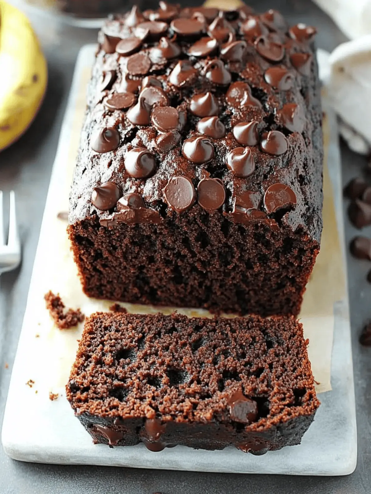 Irresistible Chocolate Banana Bread for Ultimate Comfort Baking 3 Chocolate Banana Bread