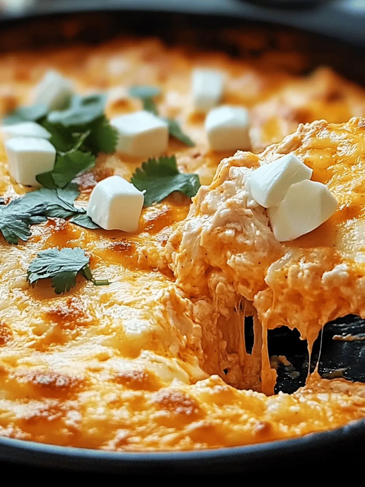 Quick Buffalo Chicken Dip