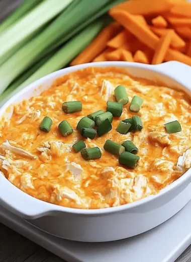 Quick Buffalo Chicken Dip