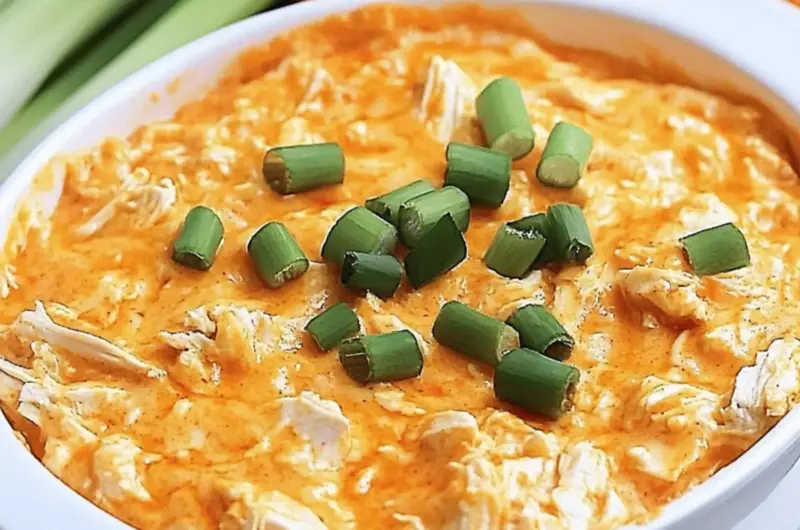 Quick Buffalo Chicken Dip