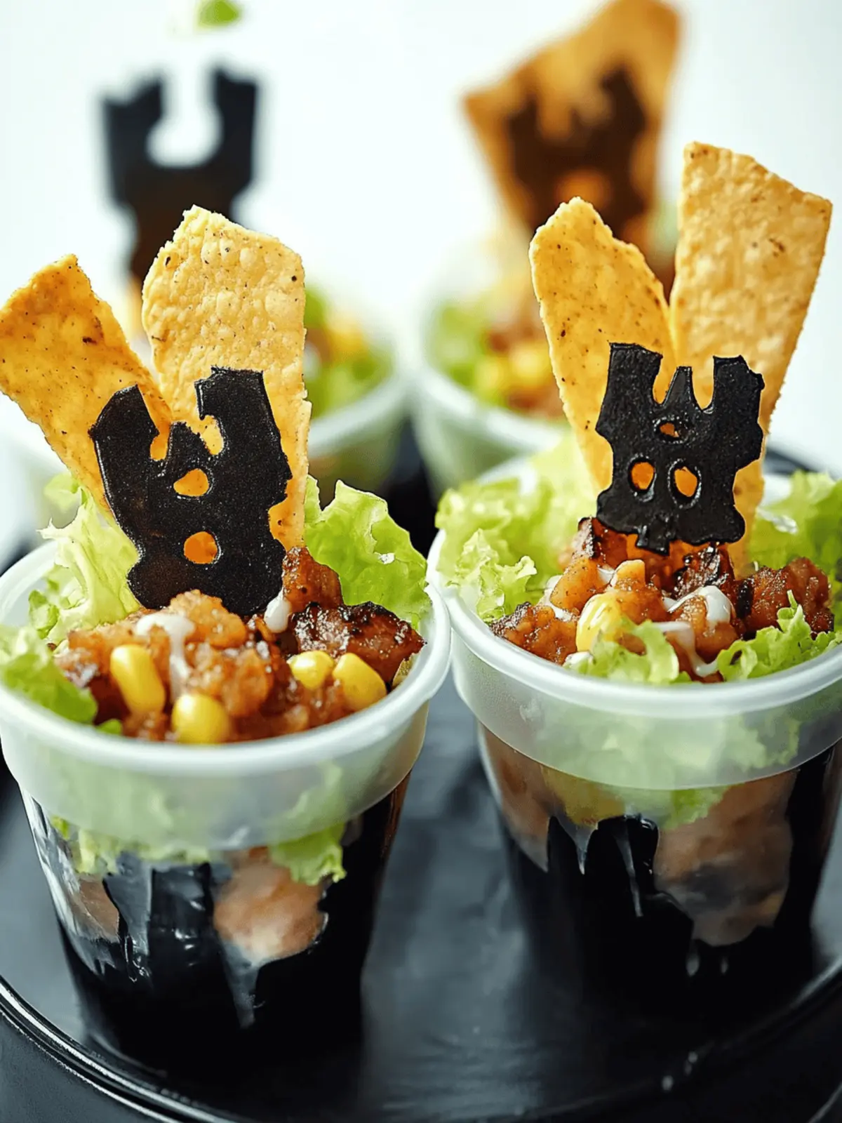 Graveyard Taco Cups