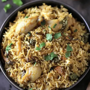 Easy Chicken Pulao