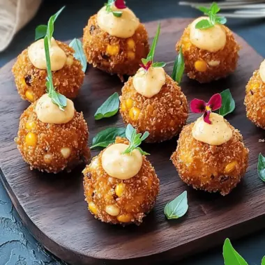 Cheese Corn Balls