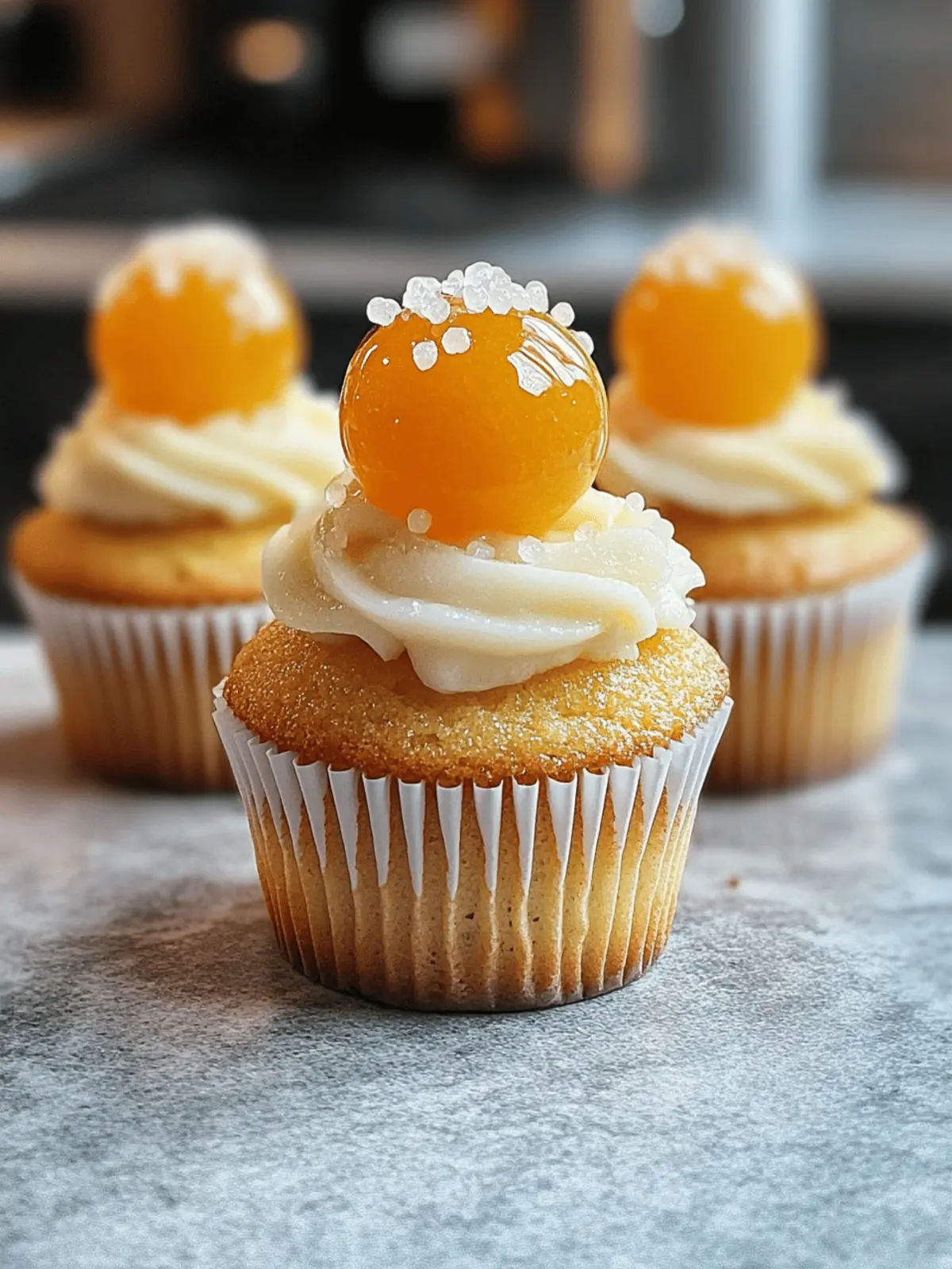 Gulab Jamun Cupcakes