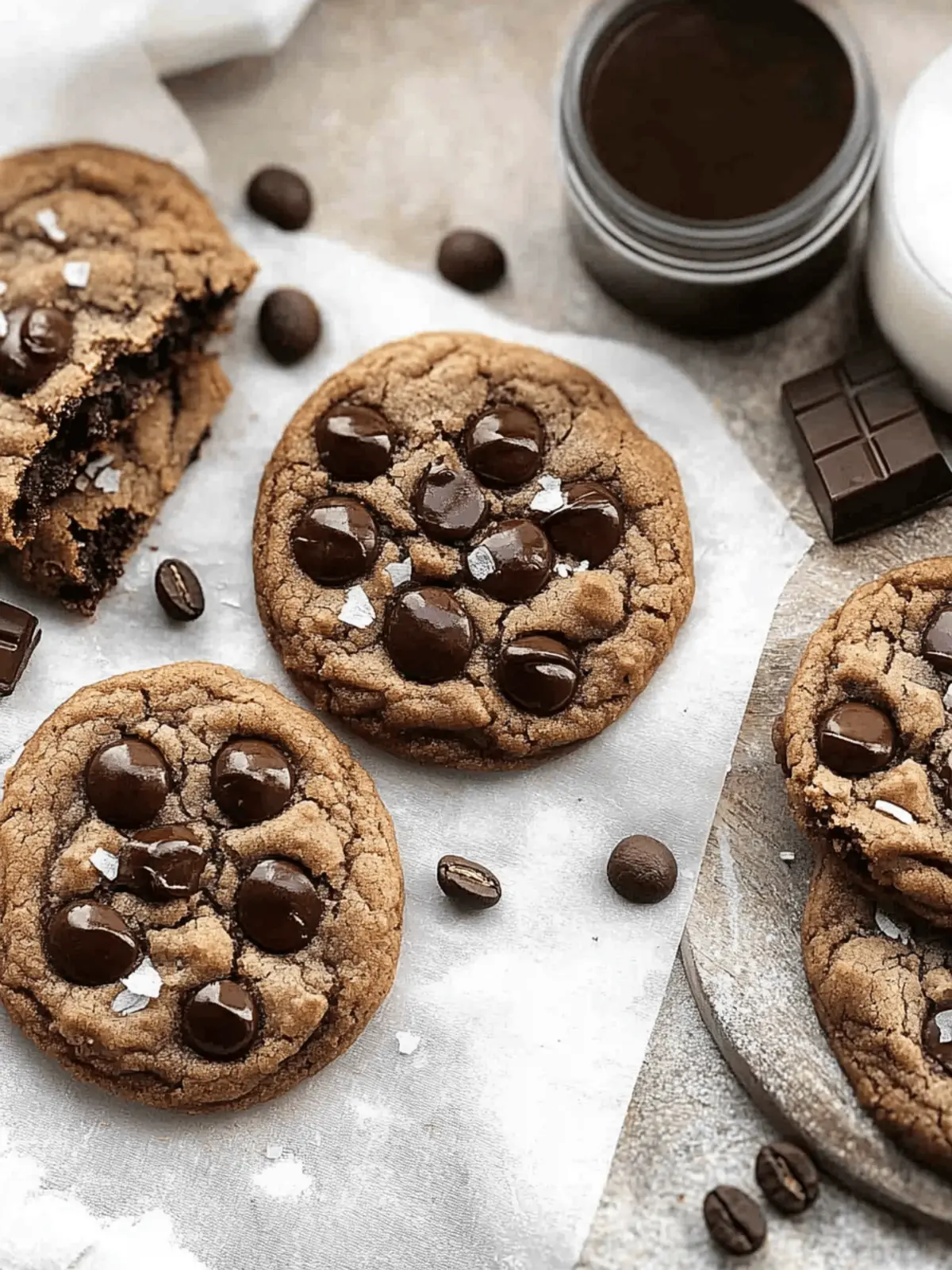 Chewy Chocolate Espresso Cookies