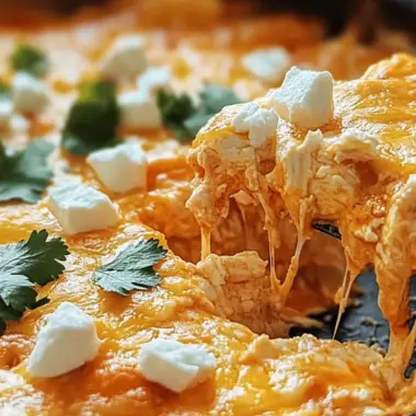 Quick Buffalo Chicken Dip