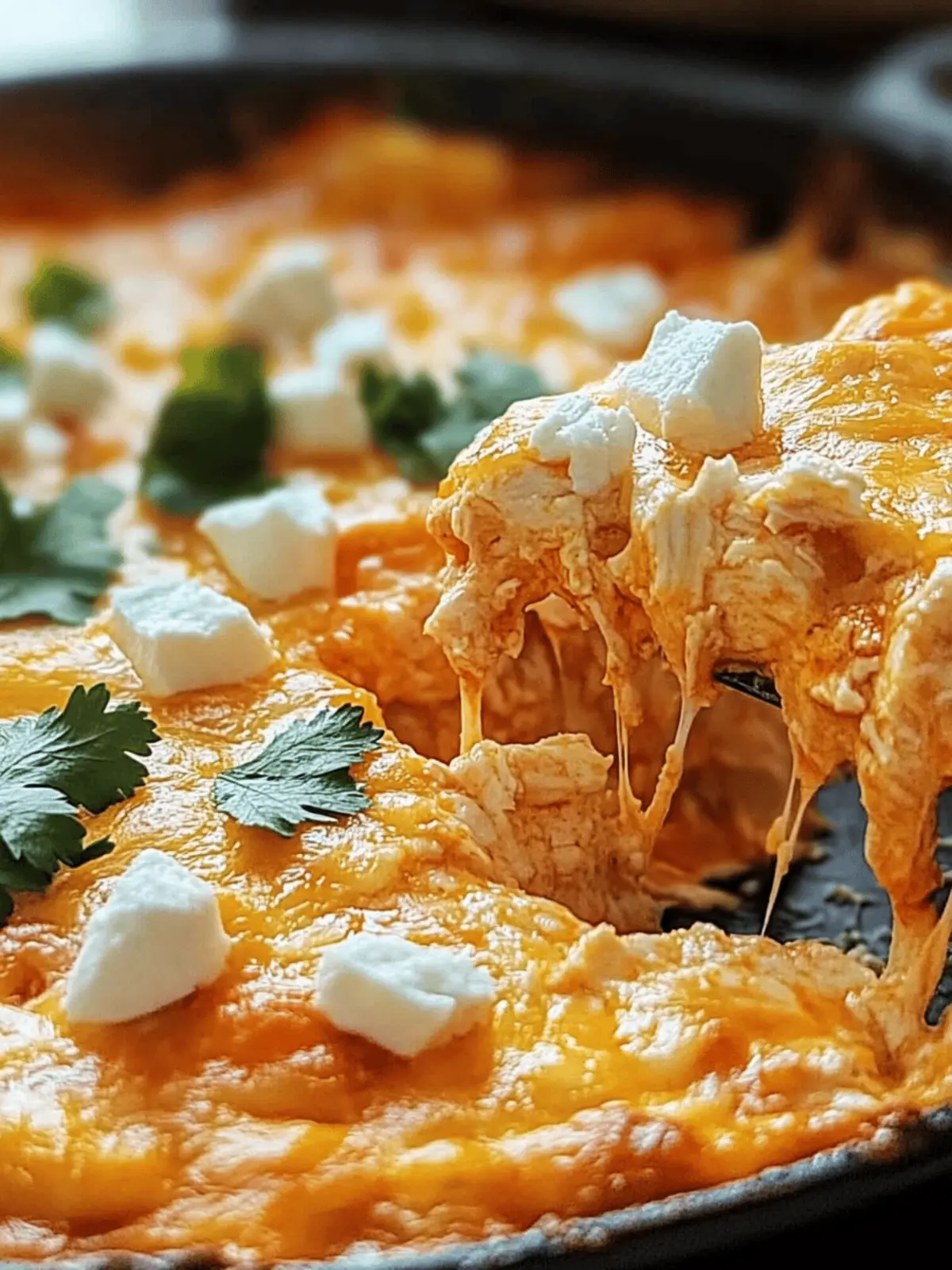 Quick Buffalo Chicken Dip