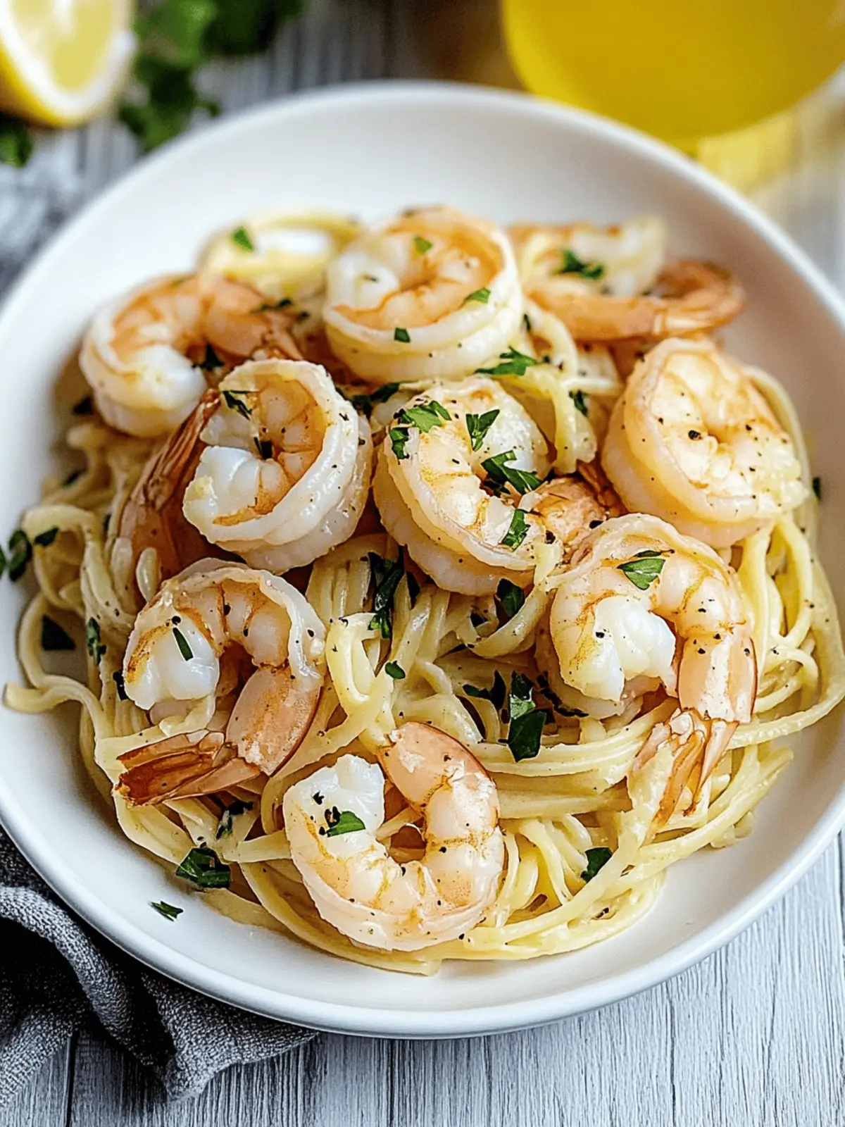Dairy-Free Shrimp Scampi