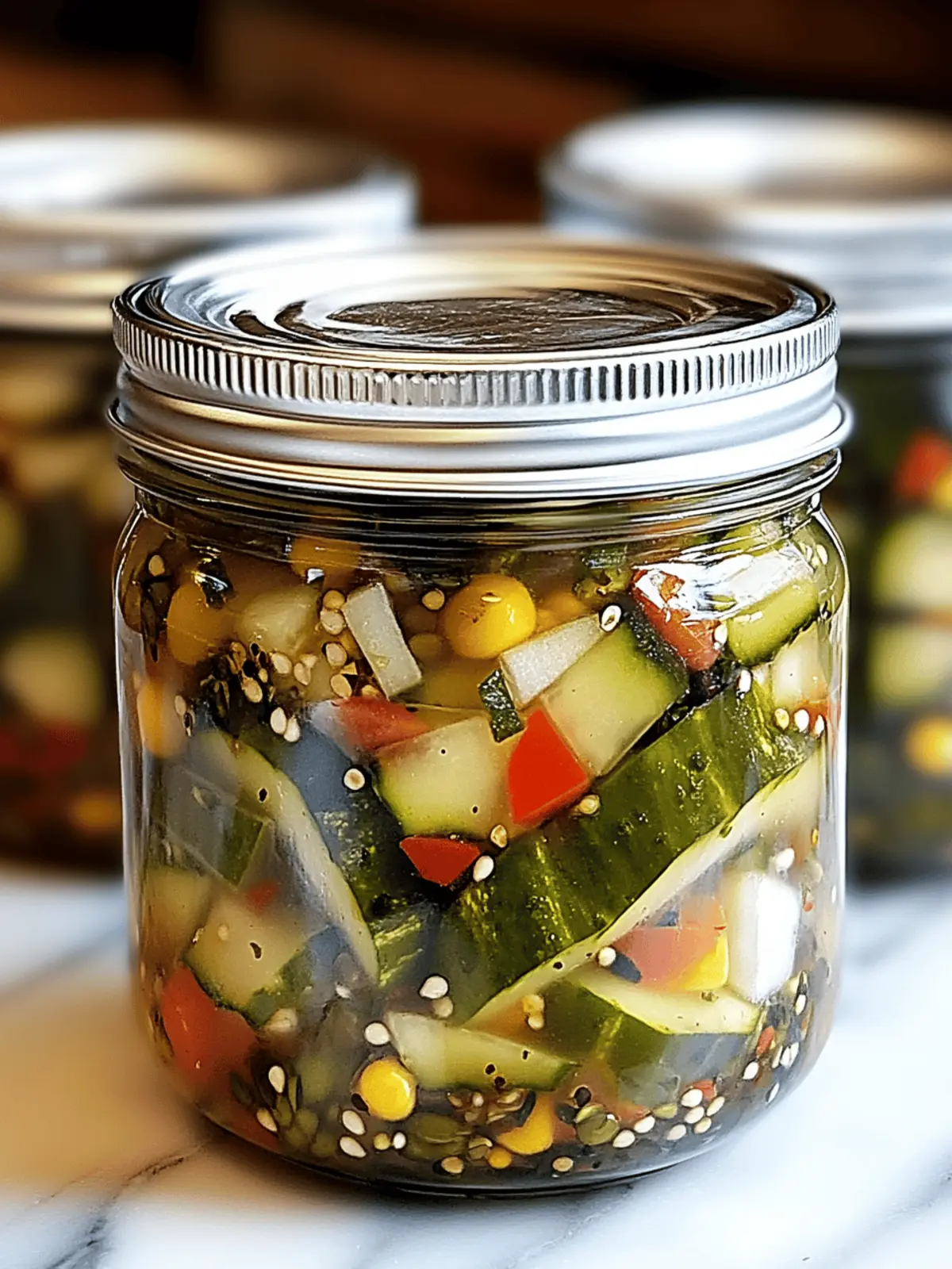 Sweet and Spicy Pickle Relish
