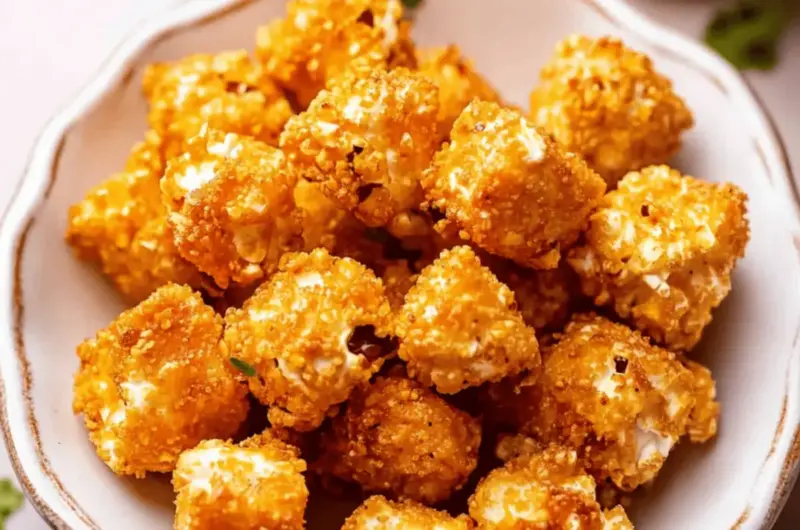 Air Fryer Paneer Popcorn