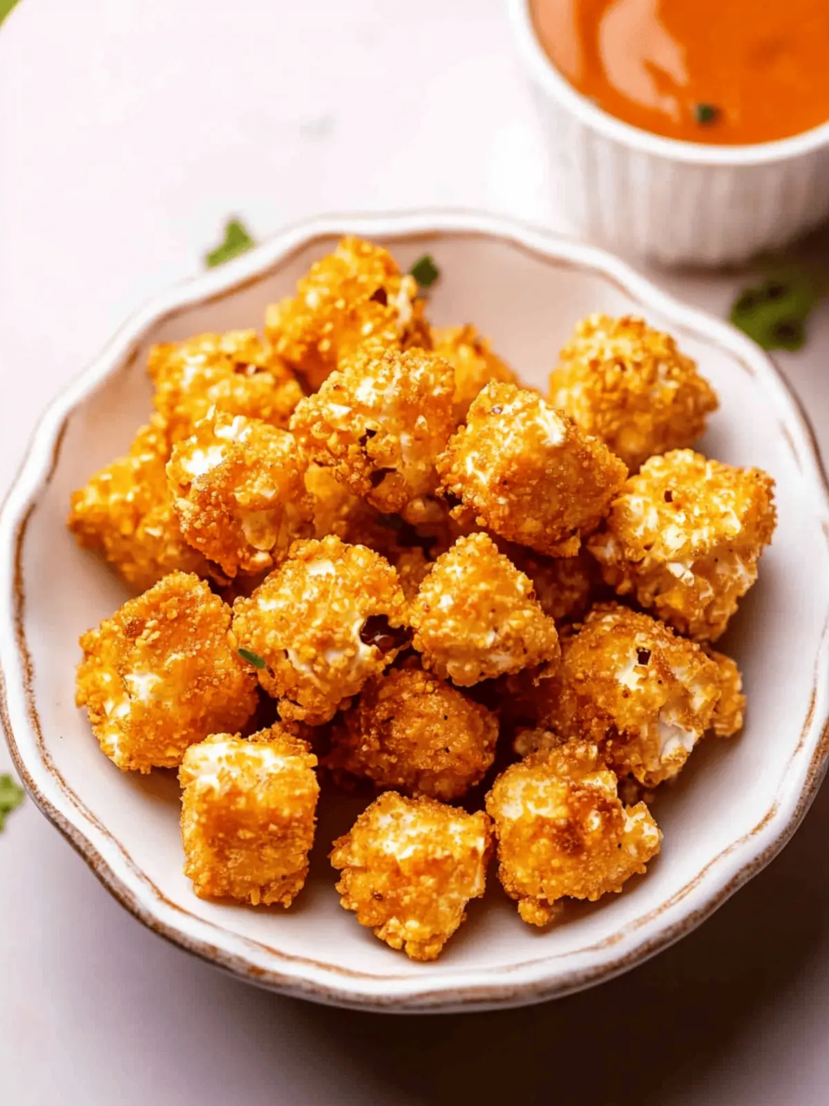 Air Fryer Paneer Popcorn