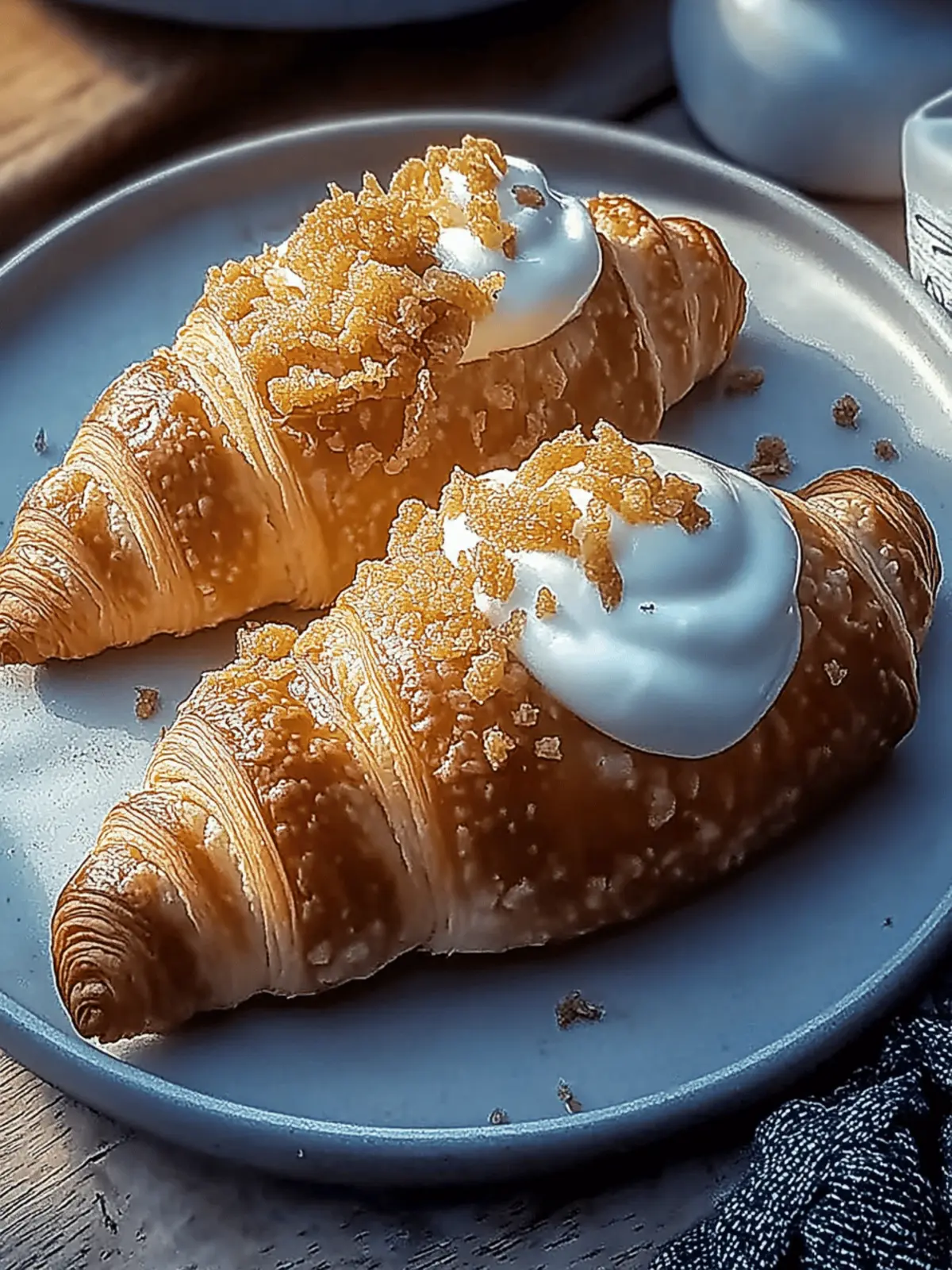 Shahi Tukda Croissant
