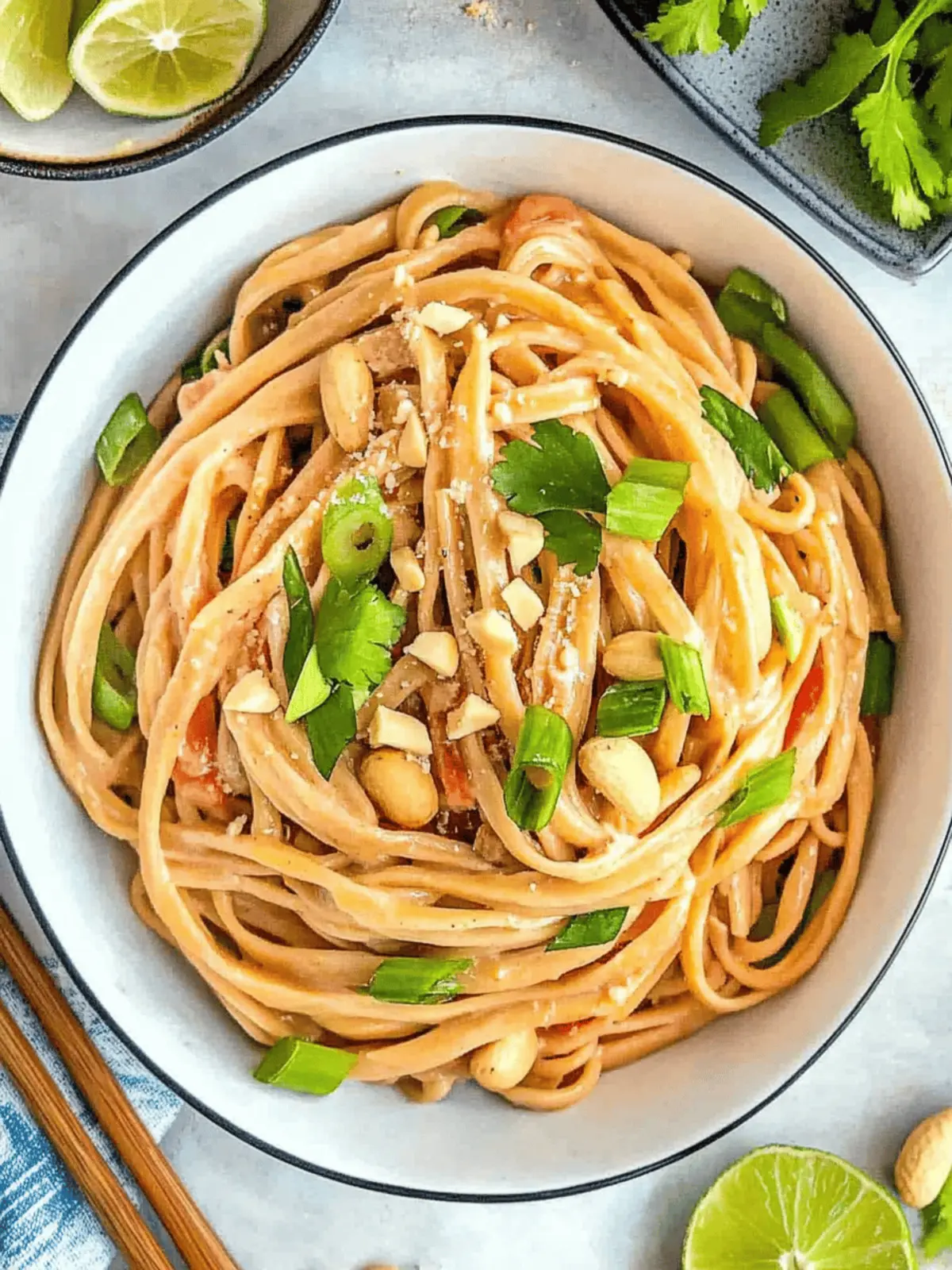 Peanut Noodles: A Vibrant Linguine Salad You’ll Love 3 Peanut Noodles