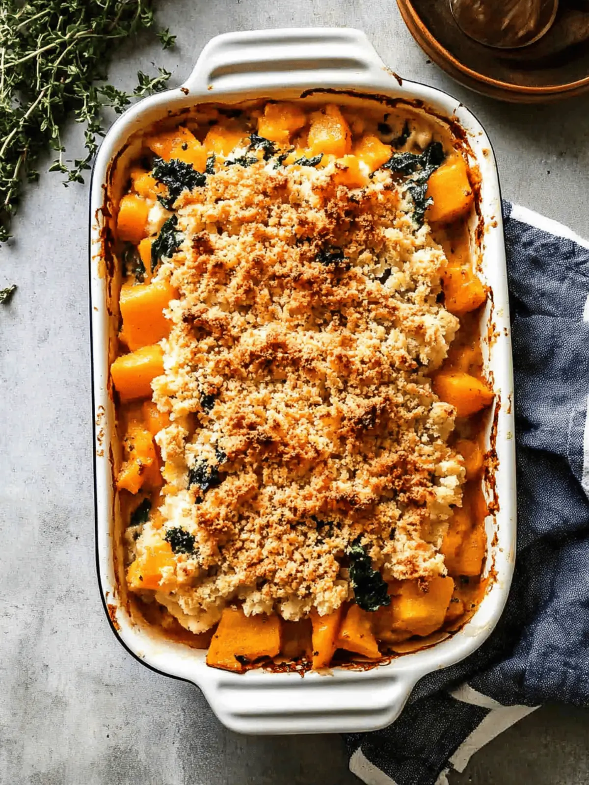 Butternut Squash Casserole