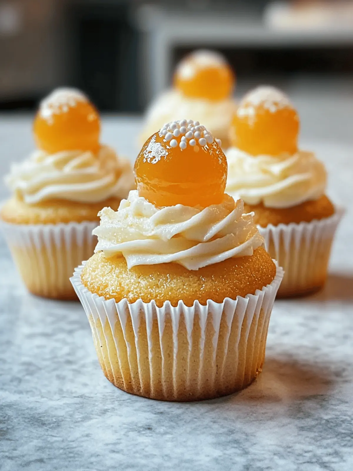Gulab Jamun Cupcakes