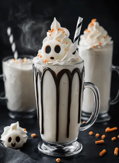 Ghostly Vanilla Milkshake