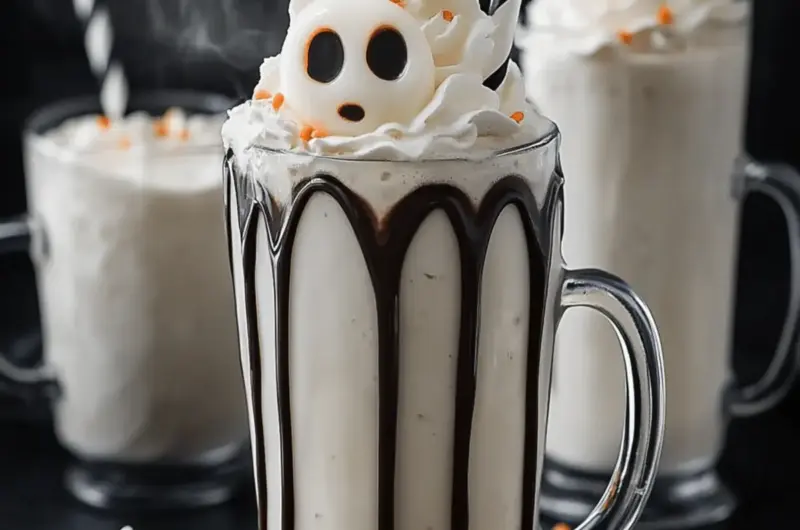 Ghostly Vanilla Milkshake
