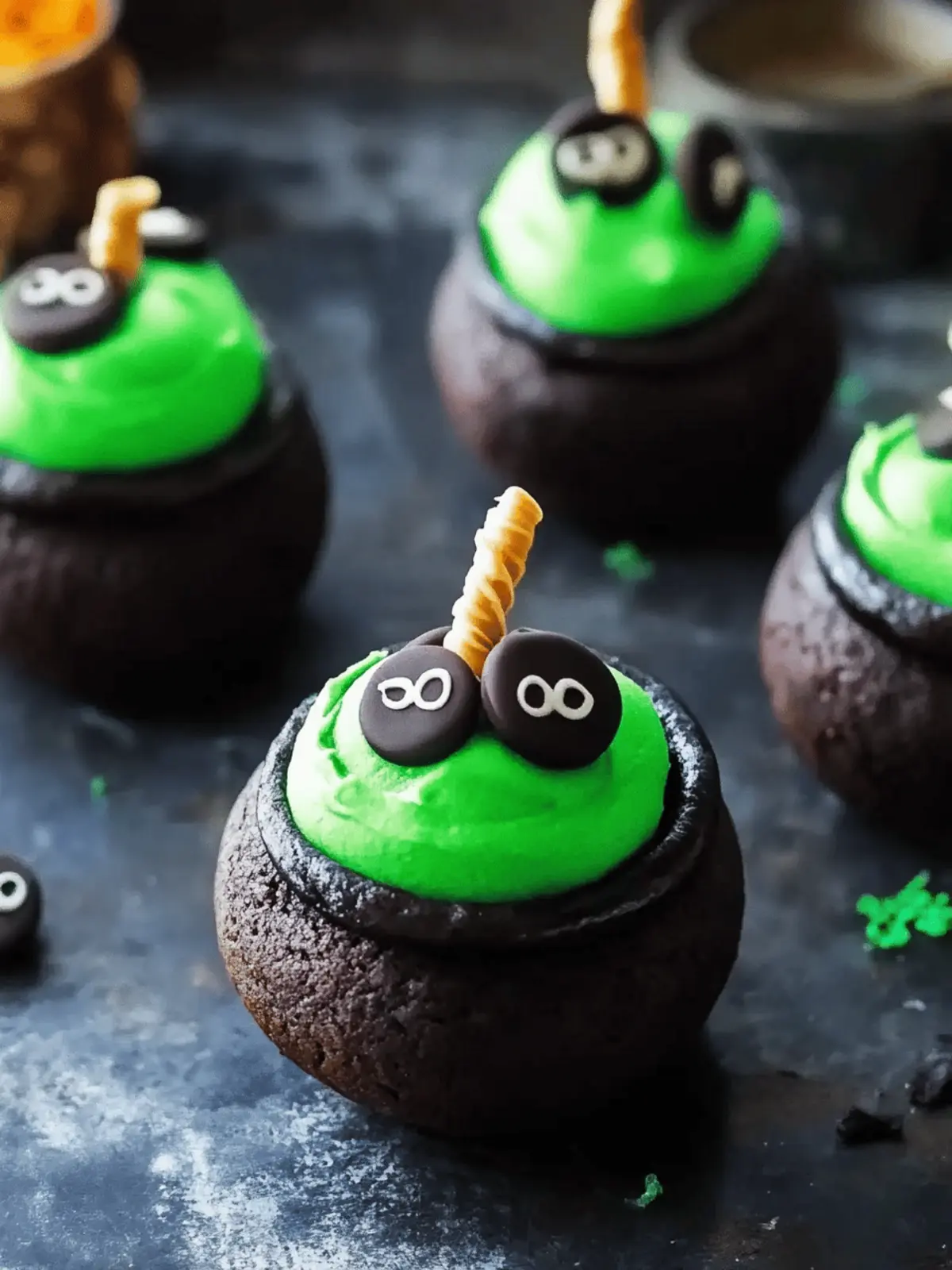 Spellbinding Cauldron Cookies