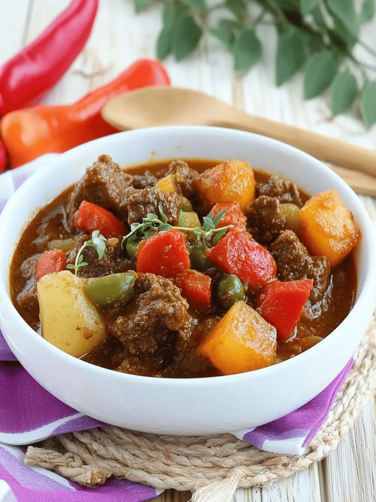 Beef Kaldereta