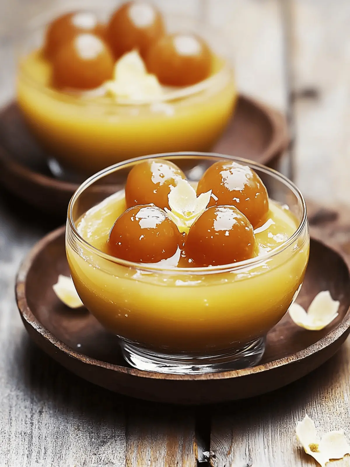 Custard Gulab Jamun