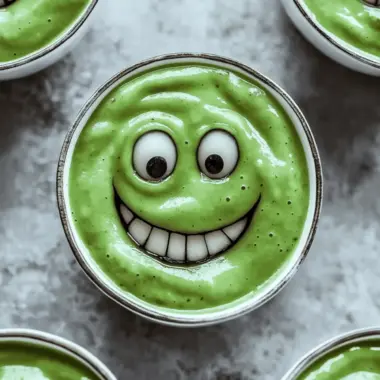 Monster Green Smoothie Bowls