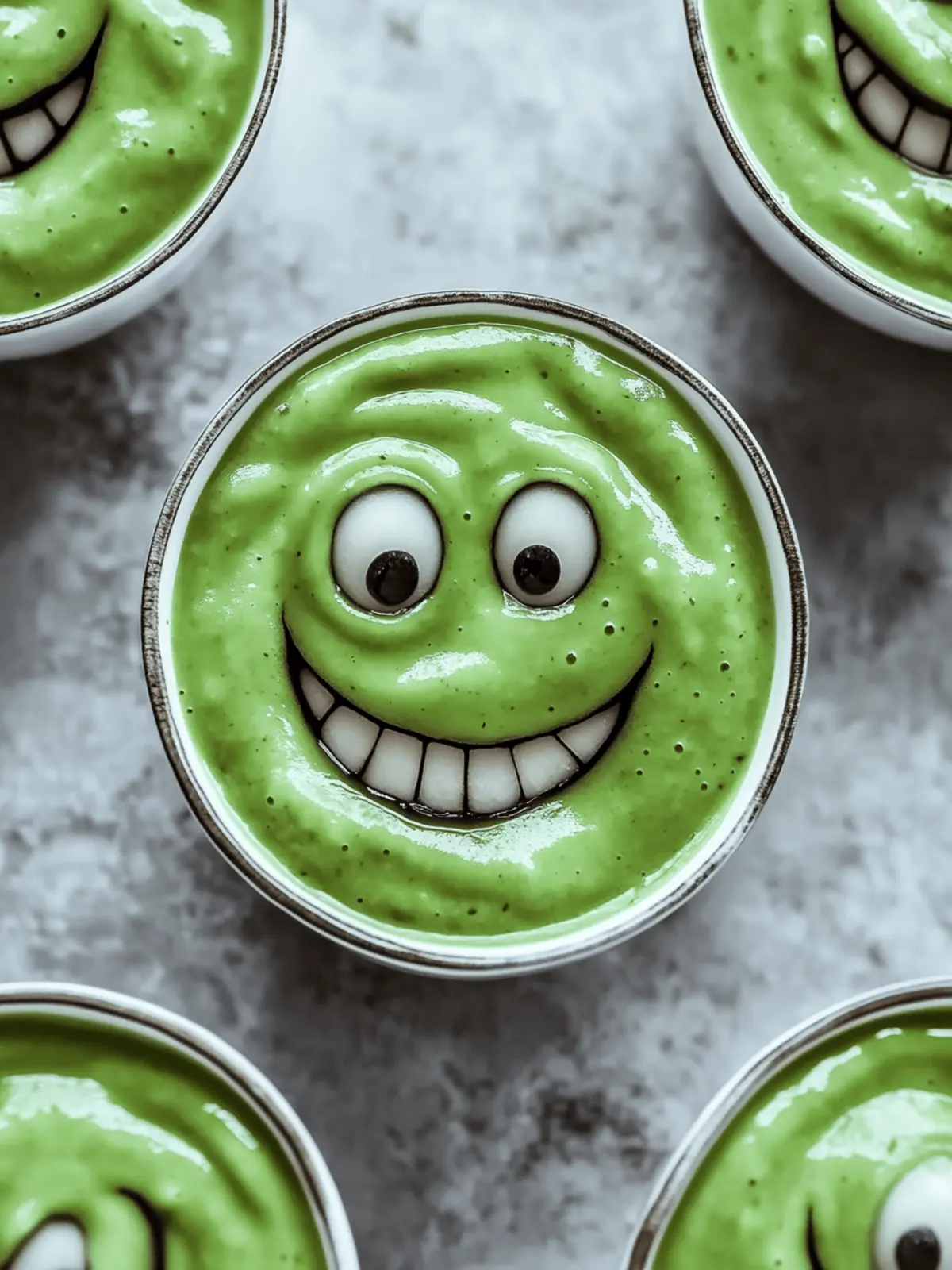 Monster Green Smoothie Bowls