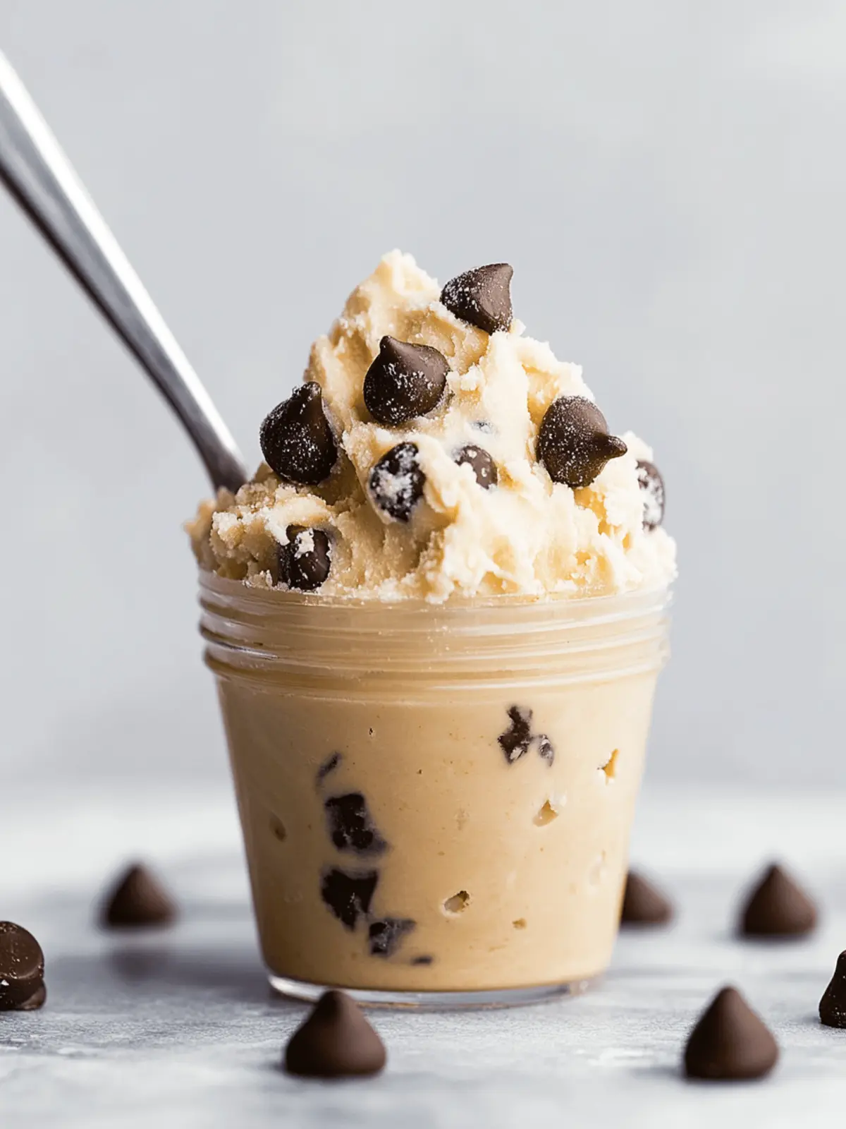 Edible Cookie Dough for One