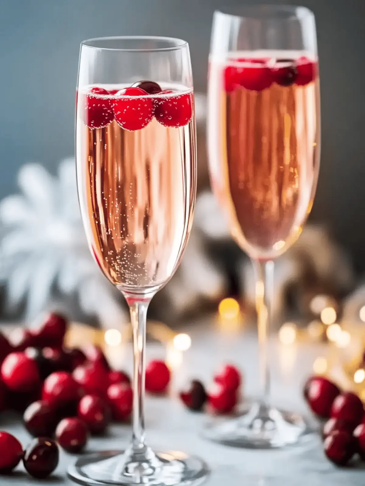 Cranberry Mimosa