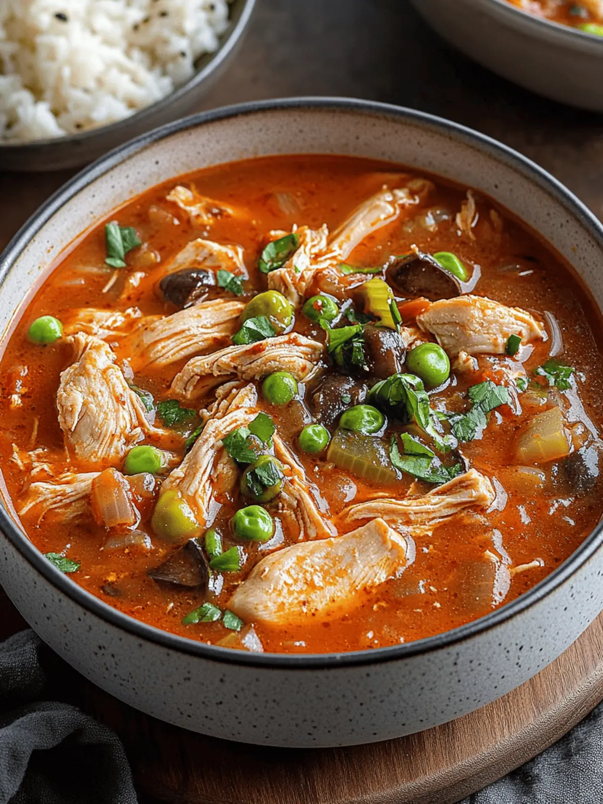 Slow Cooker Korean Chicken Stew