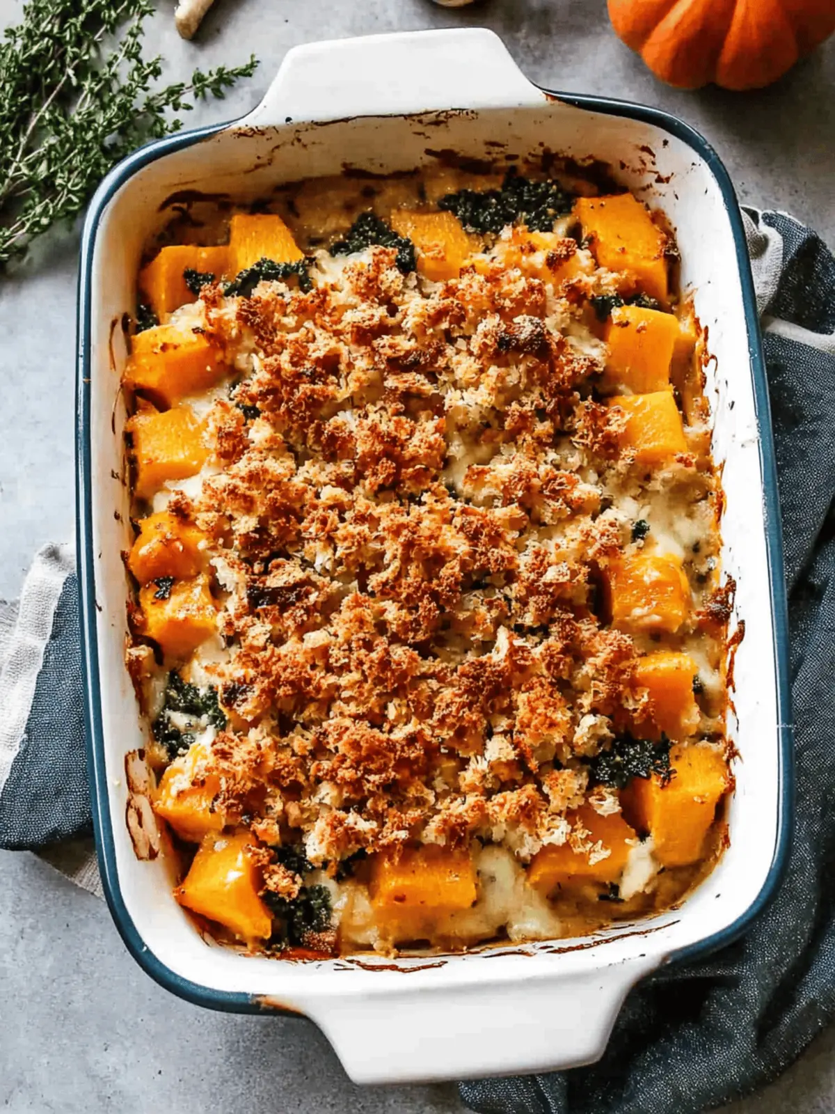 Butternut Squash Casserole
