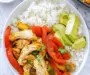 Ultimate Chicken Fajita Rice Bowl: A Flavor Packed Feast