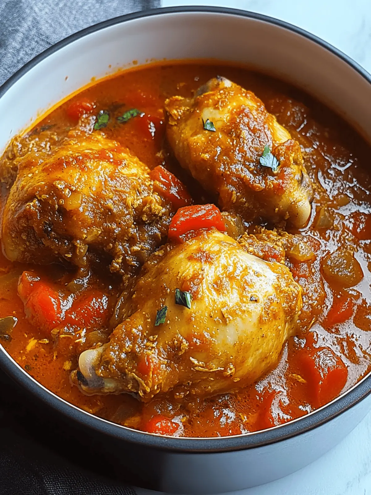 Nigerian Chicken Stew
