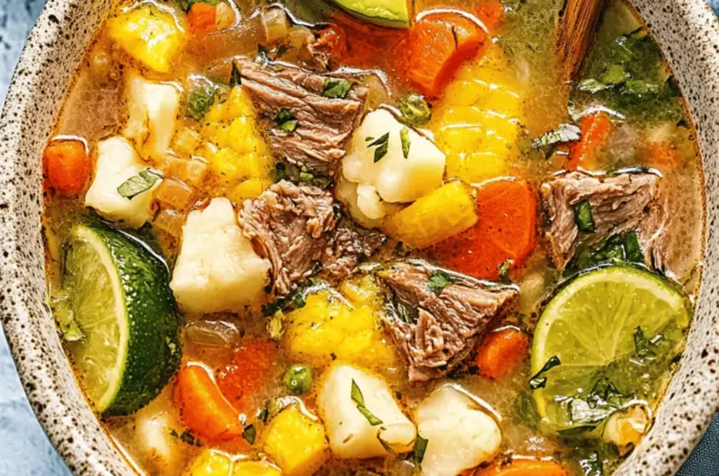 Warm Up with This Delicious Caldo de Res Recipe Today! 1 Caldo de Res Recipe